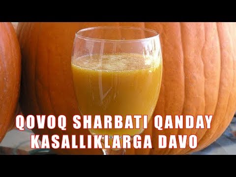 Video: Qovoq Sharbatini Qanday Ichish Kerak
