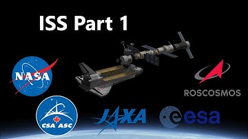 The International Space Station - Part 1 (KSP Stock Replicas)