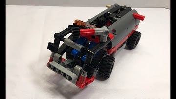 Lego Technic 2 in 1- Hook Loader 42084 Build 2