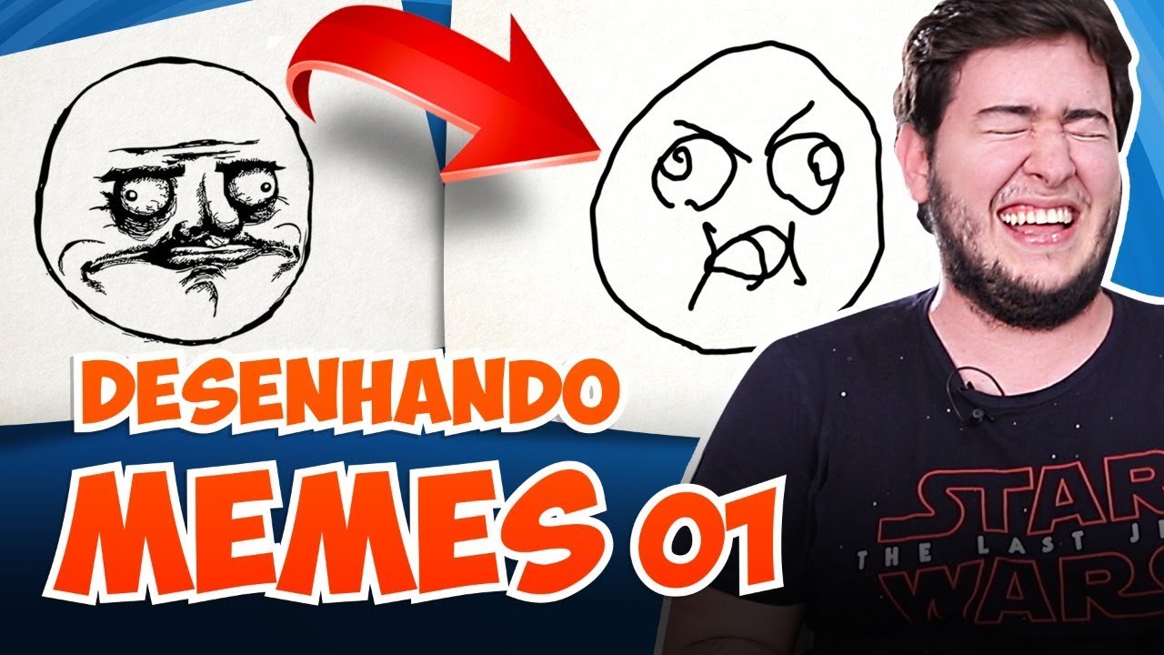 DESENHANDO MEMES DE CABEÇA | QMQ