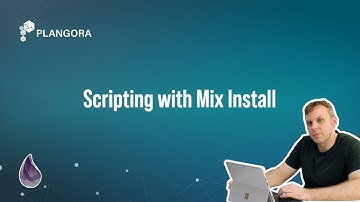 Scripting with Mix Install