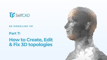 How to Create, Edit, and Fix 3D topologies
