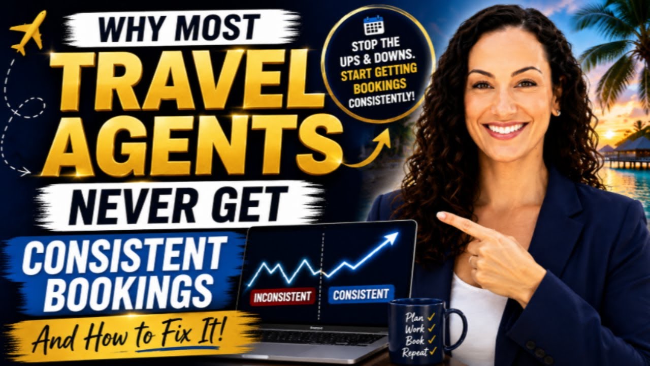 Why Most Travel Agents Never Get Consistent Bookings - LIVE REPLAY