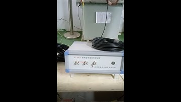 Frequency response winding deformation tester test video