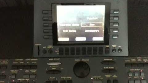 Technics kn5000 show.MOV DEMO