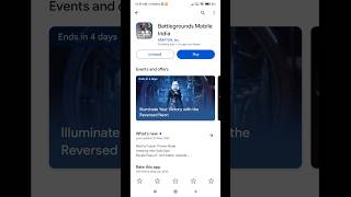 why Bgmi Update Not showing? #bgmineweventupdate #bgmi | bgmi new update not showing in play store |