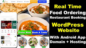 How to create a Food Delivery & Restaurant Booking Website in WordPress, Swiggy Clone, Zomato clone