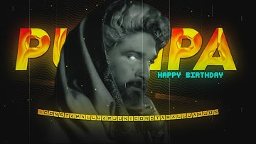 ALLU ARJUN - PUSHPA 2 EDIT | HAPPY BIRTHDAY EDIT | PUSHPA THE RULE EDIT | CG EDITZ