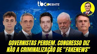 GOVERNISTAS PERDEM. CONGRESSO DIZ NÃO A CRIMINALIZAÇÃO DE 