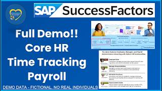 Complete SAP SuccessFactors HCM Demo 2026 | Core HR, Time, \u0026 Payroll with AI Capabilities