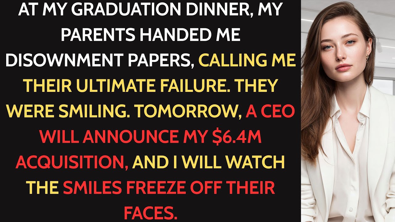 Disownment My Parents Gave Me Disownment Papers For My Graduation...Until The CEO ...