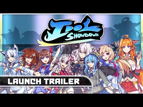 Idol Showdown: Official Launch Trailer | Hololive Fighting Game