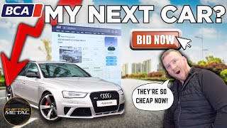 Can I Get A Cheap Audi RS4 AT BCA CAR AUCTION UK?!
