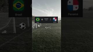 AMISTOSO BRASIL 6 X 2 PANAMÁ! 🇧🇷🇵🇦