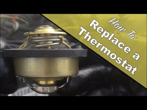 How to install a Thermostat into a Volvo 240 B230F
