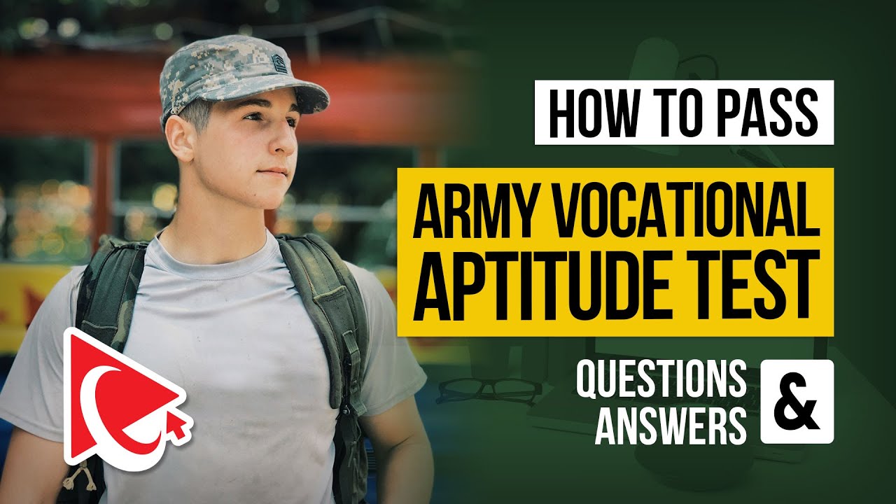ASVAB Test Army Vocational Aptitude Test Explained YouTube