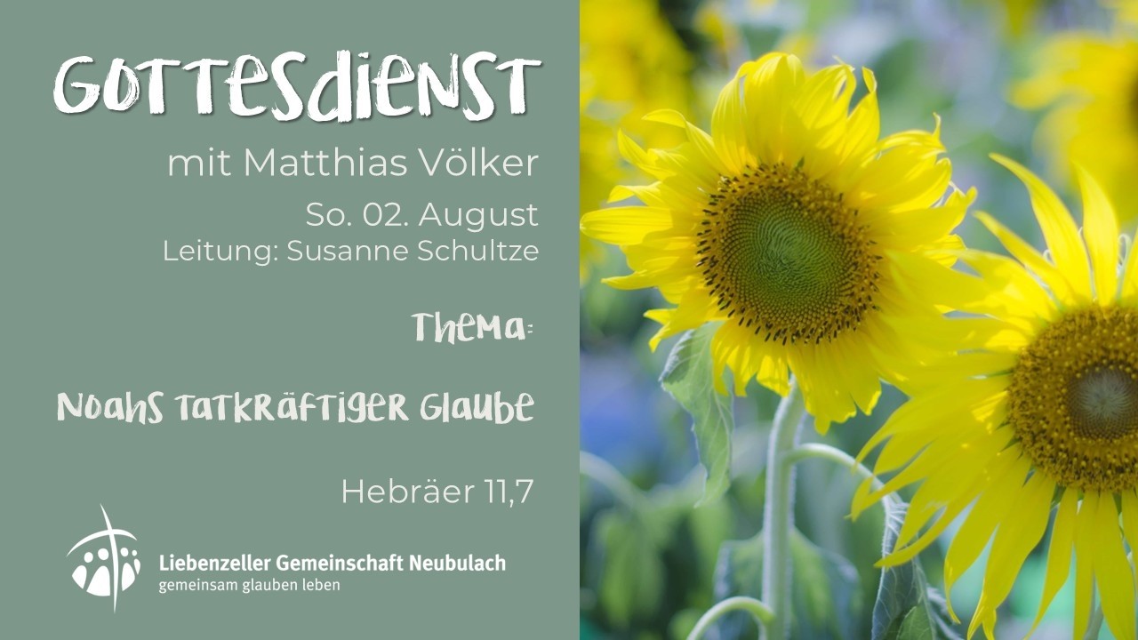 02.08.2026 - Livestream Gottesdienst - LGV Neubulach