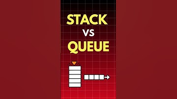 Stack vs Queue 🔥 | Must-Know DSA Concept Explained Simply!
