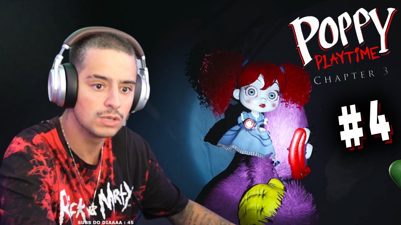 CORINGA JOGANDO O NOVO POPPY PLAYTIME 3 - CHAPTER 3 EP4