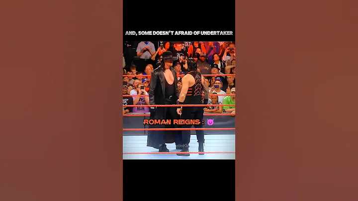 Wrestler's who afraid of Undertaker but some Doesn't 😈🔥 || edit