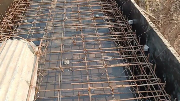 Box Culvert Slab  reinforcement 2×2 Box