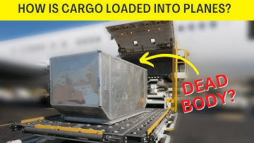 How is Cargo Loaded into a Passenger Plane?