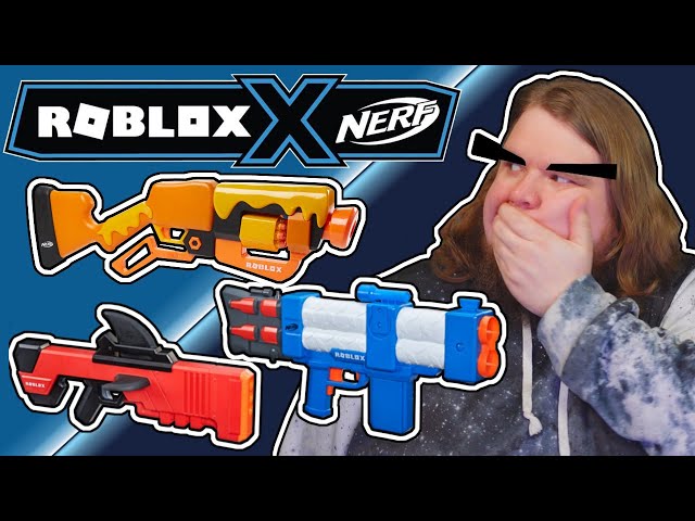 The Weirdest Nerf Blasters Yet? 2021 Nerf Roblox, Mega XL, Elite