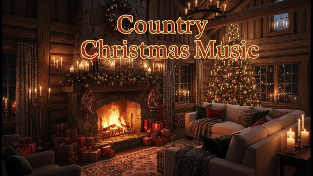 3 Hours of Country Christmas Instrumental Music 🎄🤠 | Cozy Country Holiday Background Music to Relax