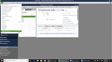 How to add an employee in QuickBooks and Minute7
