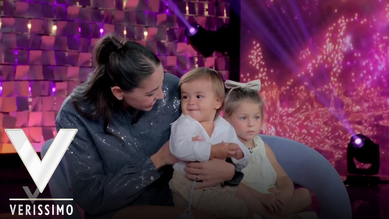 Verissimo - Virginia Mihajlović presenta i suoi piccoli Leone Siniša e Violante