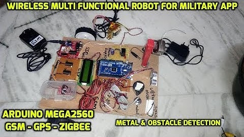 IoT Based Wireless Multi functional Robot for Military Applications