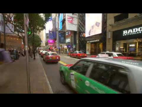 Timelapse of Hong Kong Taxi Rank　阿部寛憲