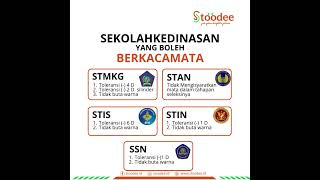 Sekolah Kedinasan Yang Boleh Berkacamatamata Minus