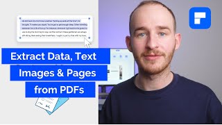 استخراج البيانات من ملفات PDF بسهولة وسرعة (شكل الجدول / الصورة / النص / الصفحات)