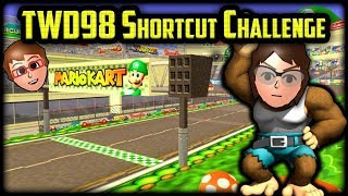 Mario Kart Wii Shortcuts - NMeade vs TWD98 Shortcut Challenge [Intermediate Edition]