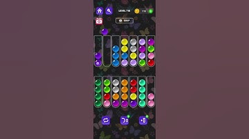 Ball Sort Master Level 716 #ballsortmaster #ballsortmastersolution #puzzlegame #gaming #games