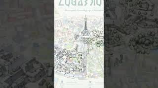 Drawing Lumiose City By Hand