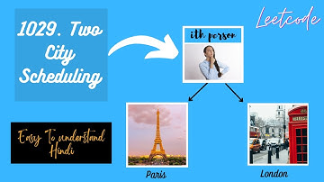 Leetcode 1029 Two City Scheduling | Easy Explanation | Hindi