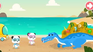 MENYEMBUHKAN FLU DINOSAURUS | PANDA KECIL : MERAWAT DINOSAURUS | BABYBUS GAME INDONESIA screenshot 5