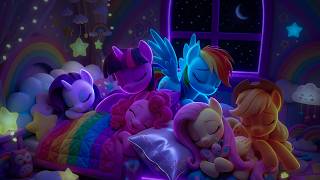 NO ADS Fall Asleep Fast 🌈 | Cozy Rainbow Bedroom Ambience & Relaxing Piano screenshot 4