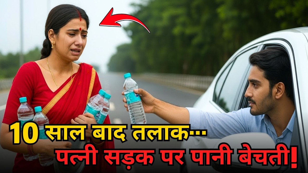 तलाक के 10 साल बाद सड़क किनारे पानी बेचती पत्नी से मिला पति