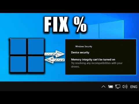 Fixed Can't Turn On Memory Integrity In Windows 11 | Memory Integrity Greyed Out