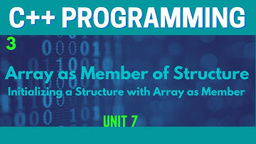 Array as member of Structure and Initializing Structure with Array as Member
