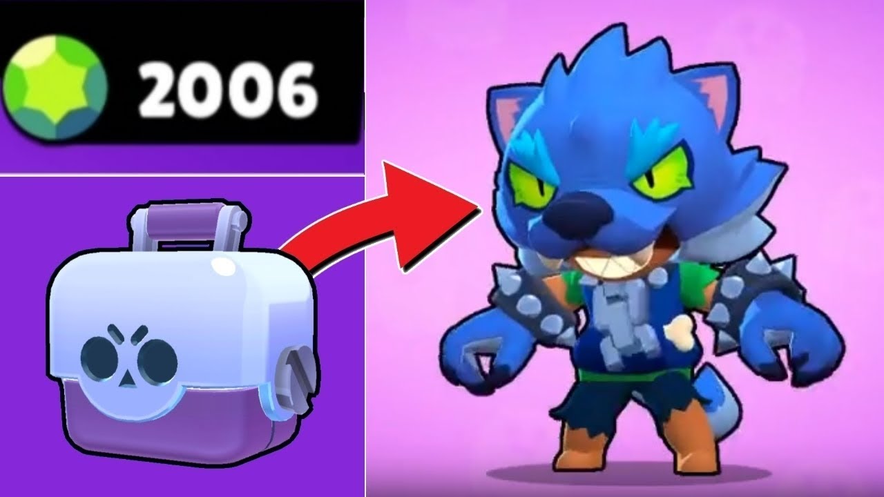 Trying To Get A Werewolf Leon In Brawl Stars Youtube - travestimento lion brawl star