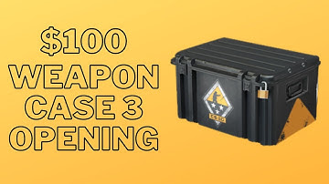 $100 Weapon Case 3 Case Opening. Counter Strike 2.