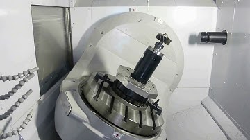 POWERINSPECT OMV 5 axis   Exporting the NC Code and Running it on the Machine