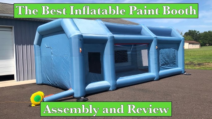 I Bought an INFLATABLE Paint Spray Booth from China! 