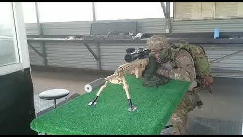 SVD Dragunov in freefloat chassis supressed