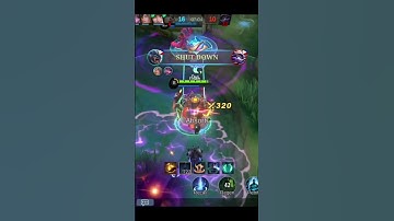 JOHNSON TANK BUILD BUT WITH DAMAGE #mlbb #shorts