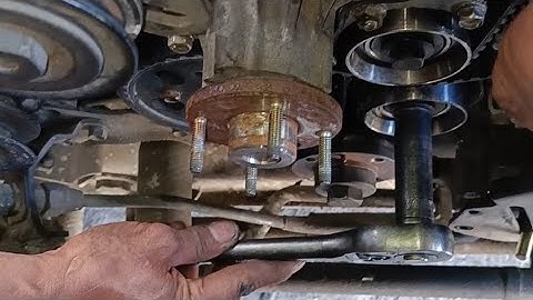 Set timing of 4GJ2 Isuzu ELF